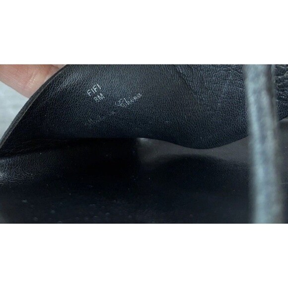 Donald Pliner Fifi Platform Sandal Size 8 Embellished Black Suede - Picture 7 of 8